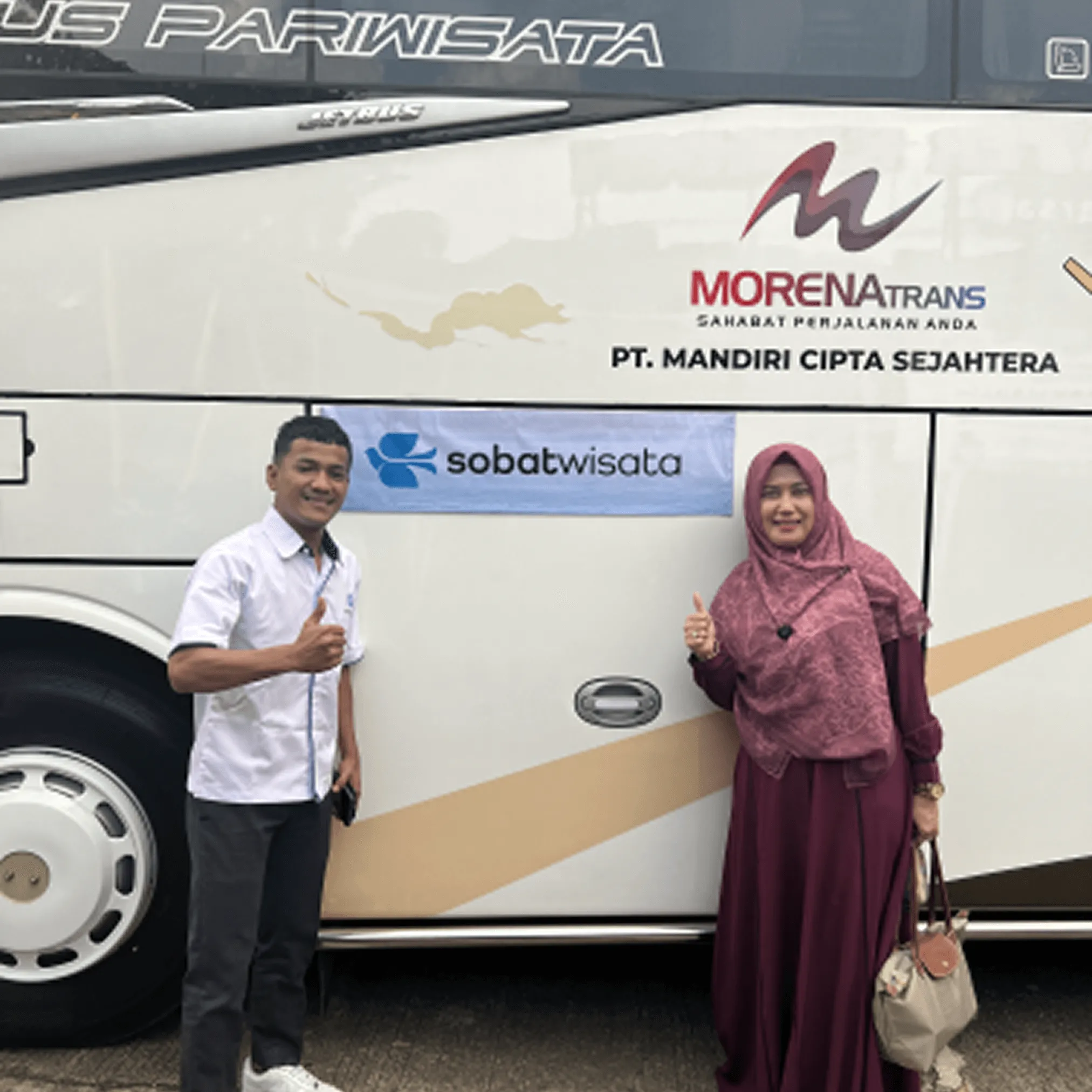 Galeri Morena Trans bersama Sobat Wisata di Mekarsari